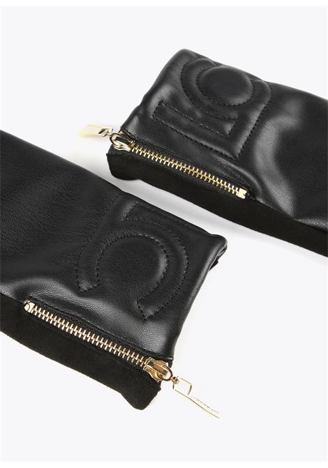Guanti effetto pelle LOLA CASADEMUNT | LF2407006NERO